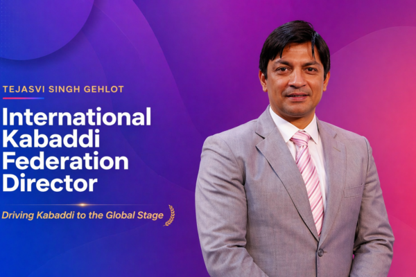 International Kabaddi Federation Director Tejasvi Singh Gehlot